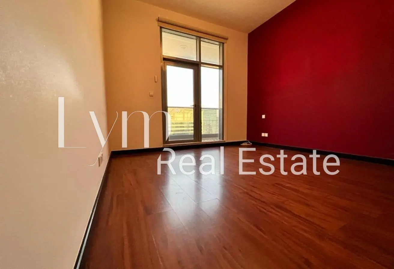 Third ensuite bedroom with balcony, Green Lakes S2, JLT Cluster S